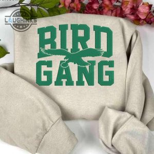 bird gang eagles embroidered sweatshirt t shirt hoodie