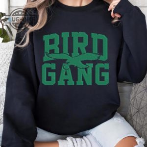 bird gang eagles embroidered sweatshirt t shirt hoodie