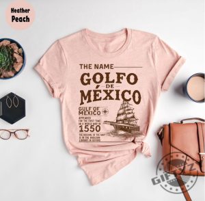 Gulf Of Mexico Name Origin 1550 Tee giftyzy 3