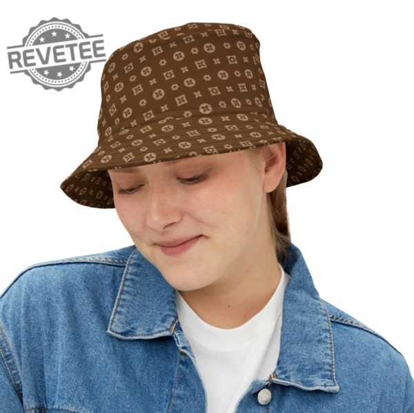 Louis Vuitton Bucket Hat Beach Hat Summer Hat Gift For Him Her Unique revetee 1