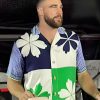 Travis Kelce Argentina Eras Tour Floral Shirt Hawaiian Shirt Button Up Shirt Unique revetee 1