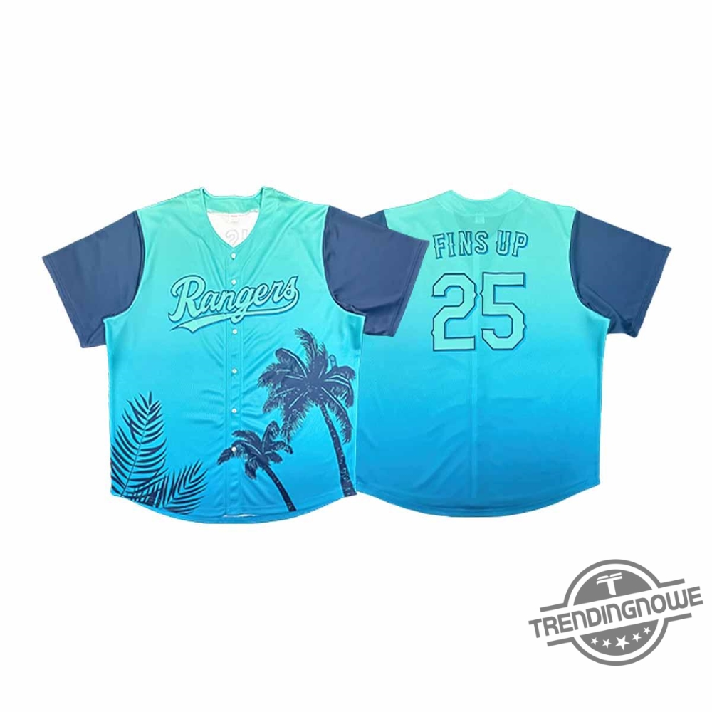 Rangers Margaritaville Night Jersey 2025 Giveaway