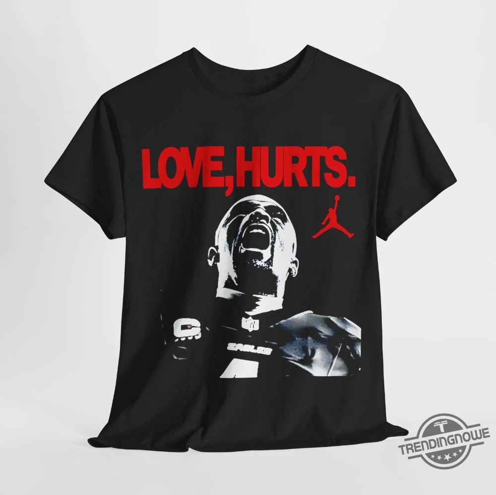 Love Hurts Jordan Jalen Hurts Cream Shirt 6 Love Hurts Jordan Jalen Hurts Cream Shirt