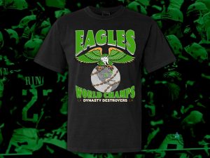 philadelphia eagles dynasty destroyers world champs shirt lii lix