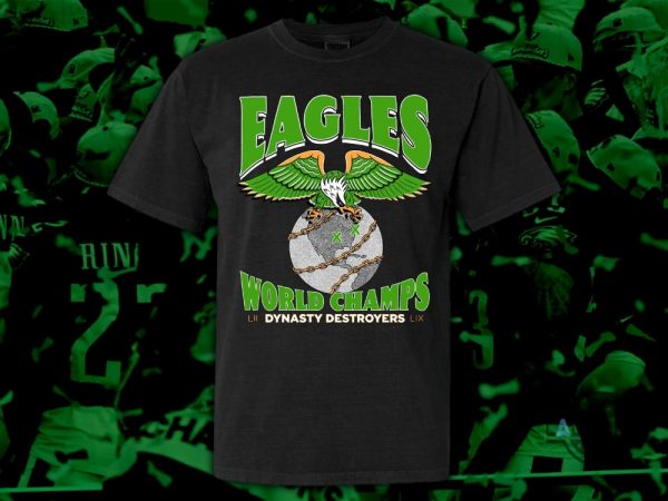 philadelphia eagles dynasty destroyers world champs shirt lii lix