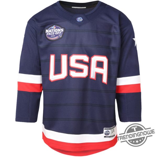 4 Nations Face Off Usa Navy 2025 Jersey trendingnowe 1