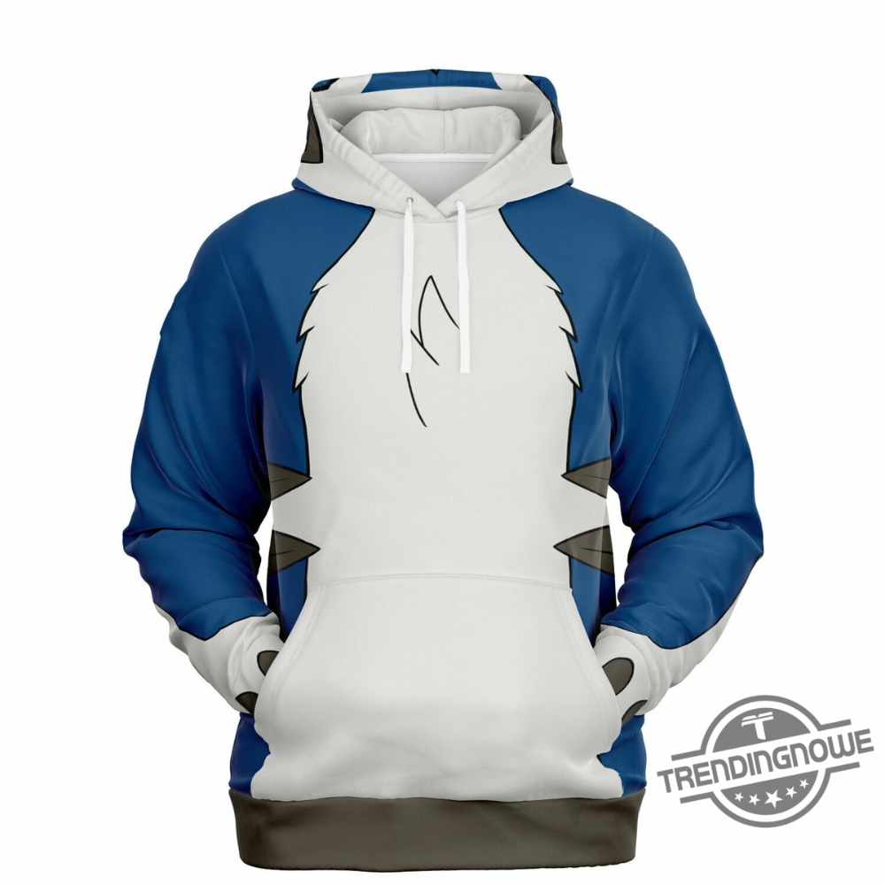 Pokemon Shiny Midnight Lycanroc Hoodie 5 Pokemon Shiny Midnight Lycanroc Hoodie