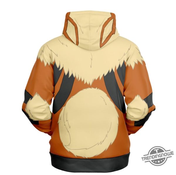 Pokemon Fluffy Fire Dog Hoodie trendingnowe 4