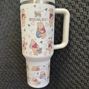 winnie the pooh stanley tumbler 40 oz cup dupe