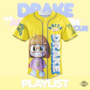 drake anita max wynn baseball jersey shirt 2025