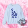 La Paisley Bandana Los Angeles Dodgers T Shirt Hoodie Sweatshirt Tee Gift For Men Women Crewneck Pullover Unique revetee 1 2