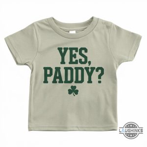 yes paddy st patrick baby tee for women