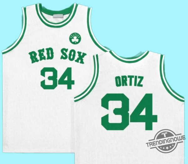 Red Sox Celtics Day 34 Ortiz Jersey Giveaway 2025 trendingnowe 1