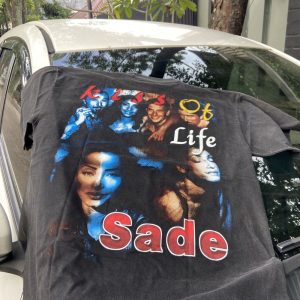 90s sade graphic tee love deluxe kiss of life reprinted shirt