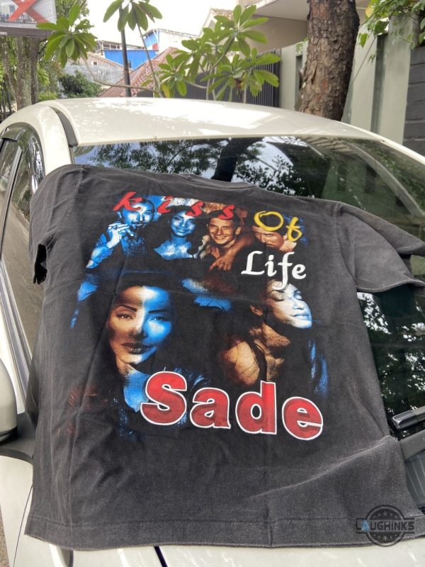 90s sade graphic tee love deluxe kiss of life reprinted shirt