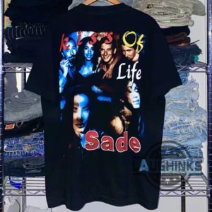 90s sade graphic tee love deluxe kiss of life reprinted shirt