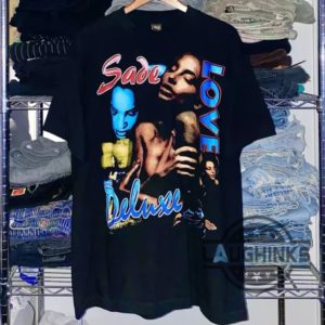 90s sade graphic tee love deluxe kiss of life reprinted shirt