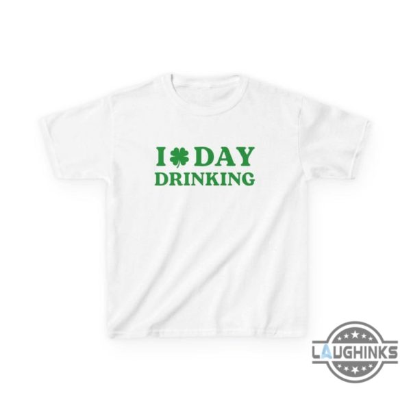 i love day drinking st patricks day baby tee