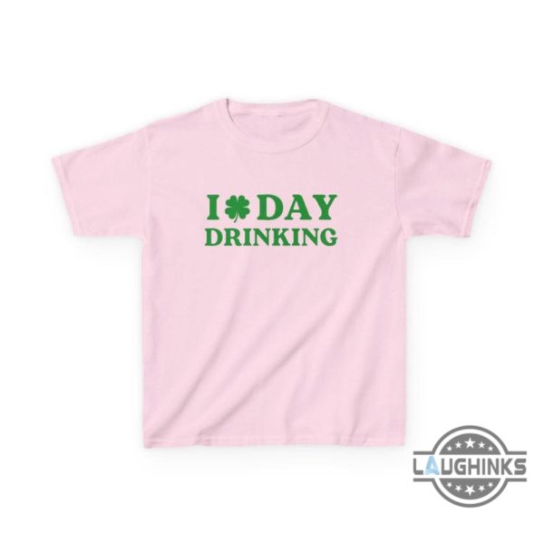 i love day drinking st patricks day baby tee