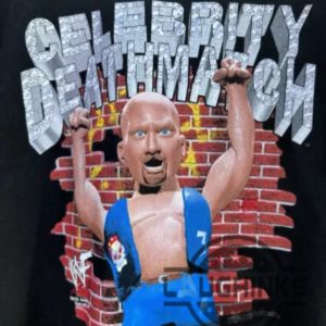 reprinted 1998 steve austin stone cold death match shirt