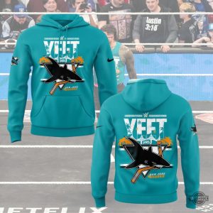 wwe jey uso san jose sharks exclusive yeet shirt nike