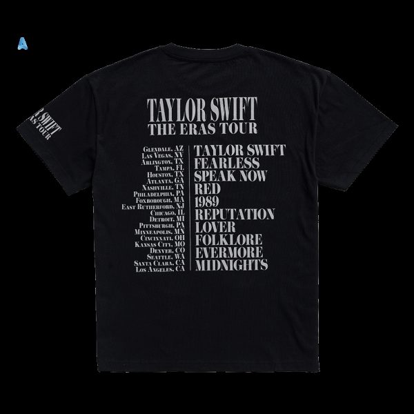 taylor swift eras tour us dates shirt