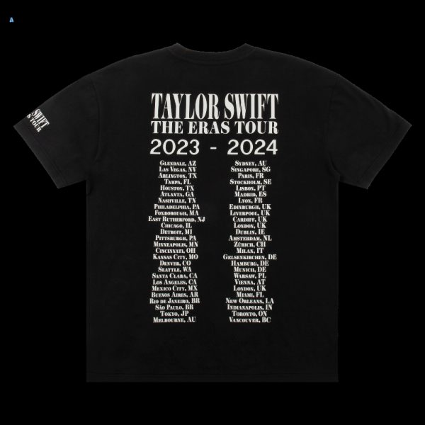 taylor swift the eras tour 2023 2024 shirt