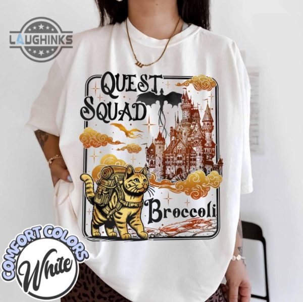 quest squad broccoli fourth wing shirt