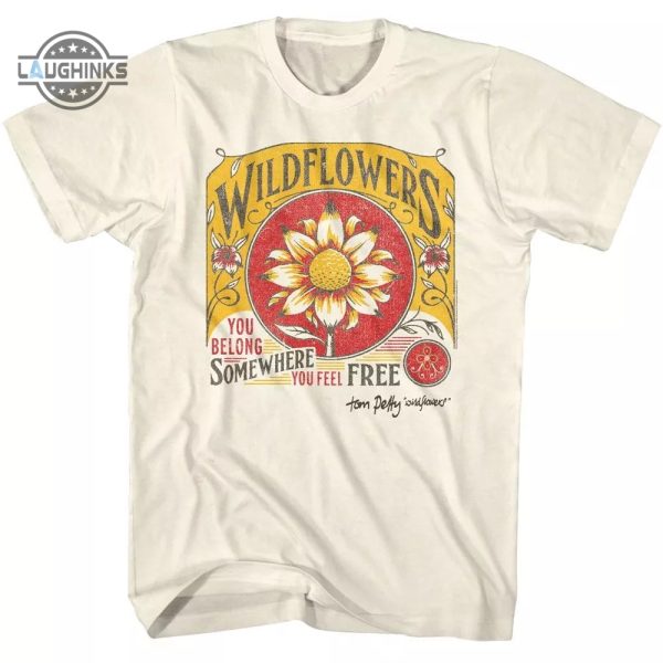 tom petty wildflowers t shirt sweatshirt hoodie reprinted