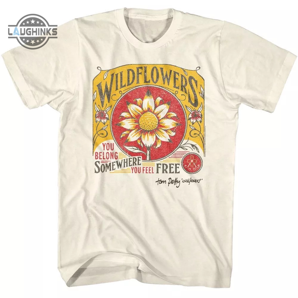 Tom Petty Wildflowers T Shirt Sweatshirt Hoodie Reprinted