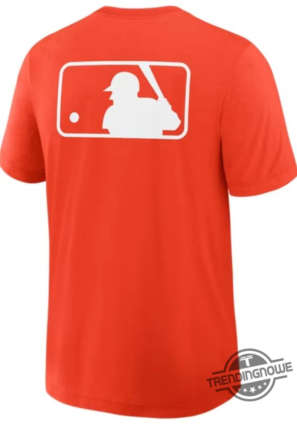Nike New York Mets Orange Ac Early Work Shirt trendingnowe 1