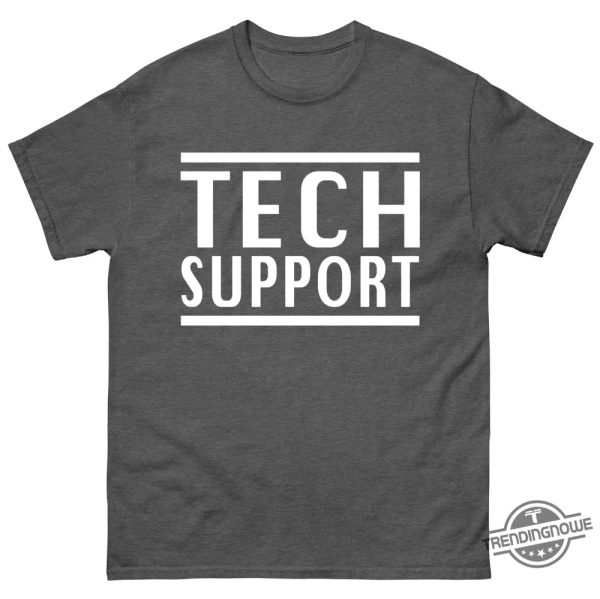 Elon Musk Tech Support Shirt In The Interview With President Trump trendingnowe 2