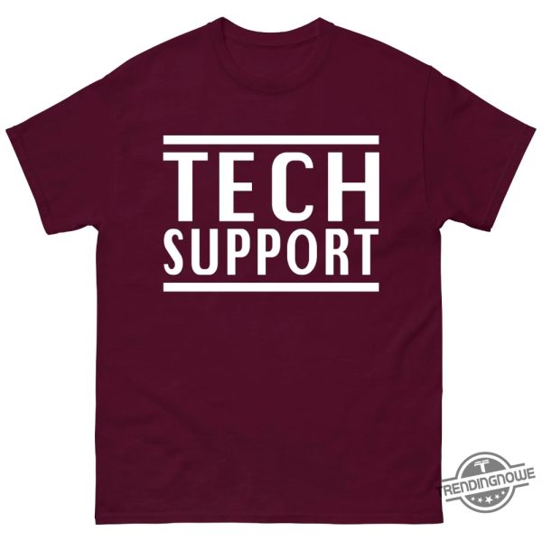 Elon Musk Tech Support Shirt In The Interview With President Trump trendingnowe 4