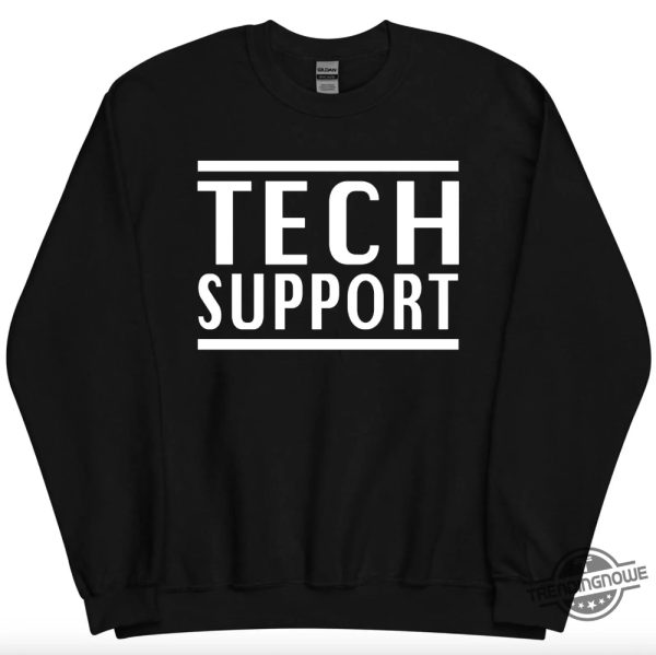 Elon Musk Tech Support Shirt In The Interview With President Trump trendingnowe 5