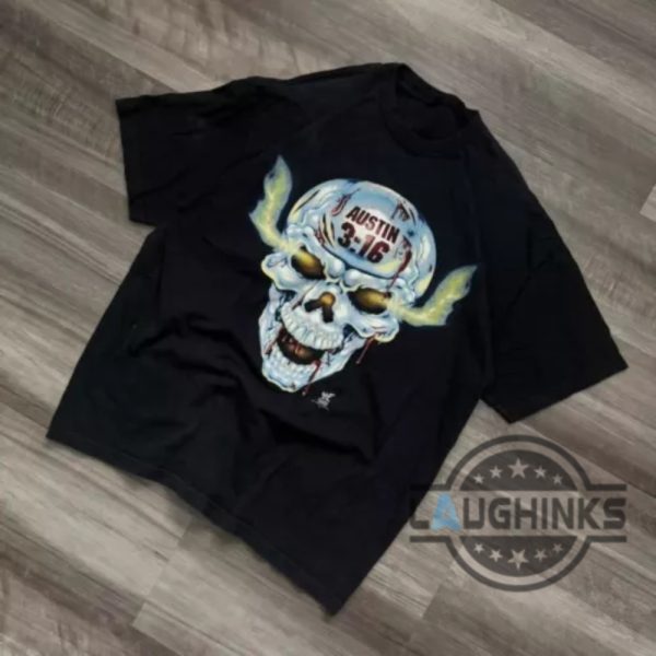 reprinted stone cold steve austin 1998 wwe shirt