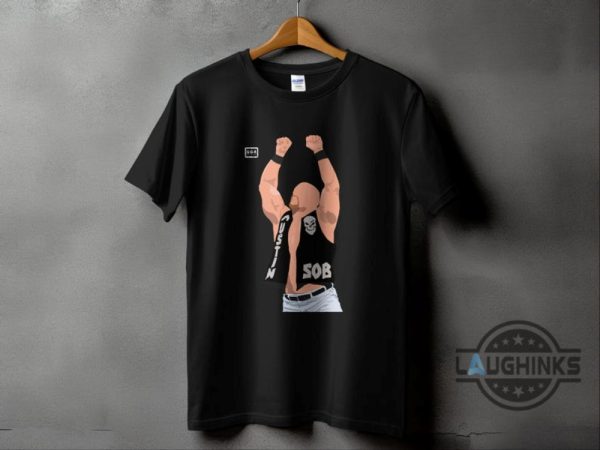 stone cold steve austin 3 16 wrestling shirt