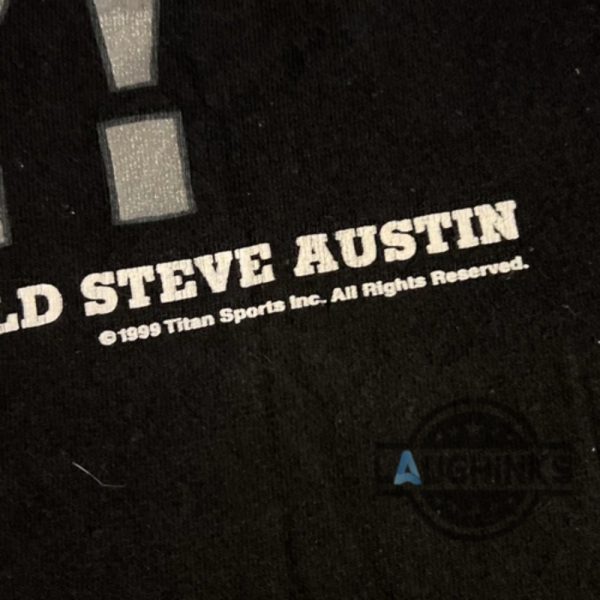 reprinted wwf stone cold steve austin rattlesnake shirt