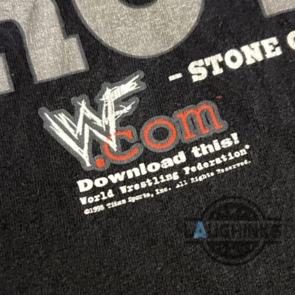 reprinted wwf stone cold steve austin rattlesnake shirt