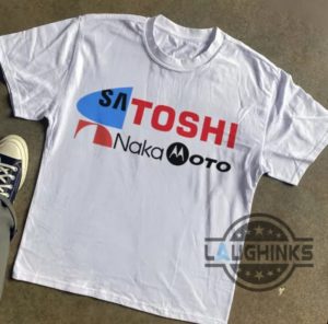 new satoshi nakamoto shirt replica