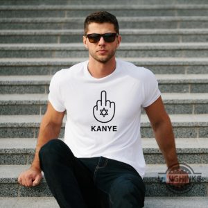 original middle finger kanye shirt enough is enough