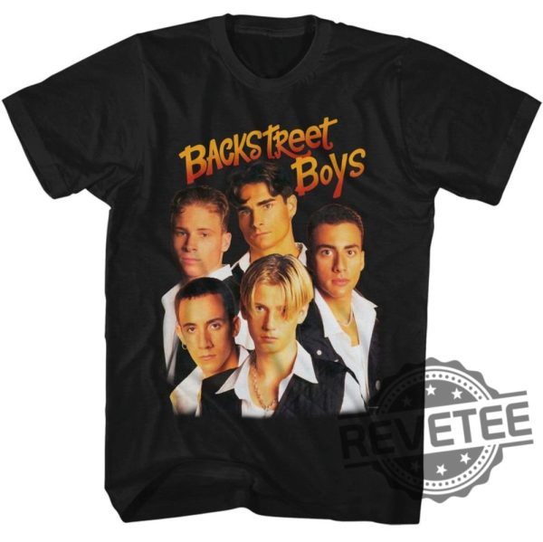 Backstreet Boys Group Photo T Shirt Hoodie Sweatshirt Tee Gift For Men Women Christmas Pullover Unique revetee 1