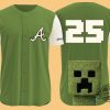 Atlanta Braves A Minecraft Movie Jersey 2025 Giveaways trendingnowe 1