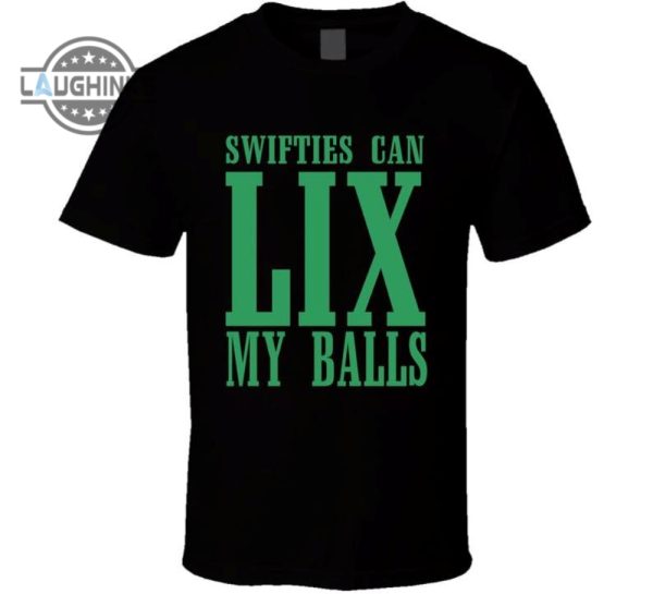 cj gardner johnson shirt at parade swifties can lix my balls