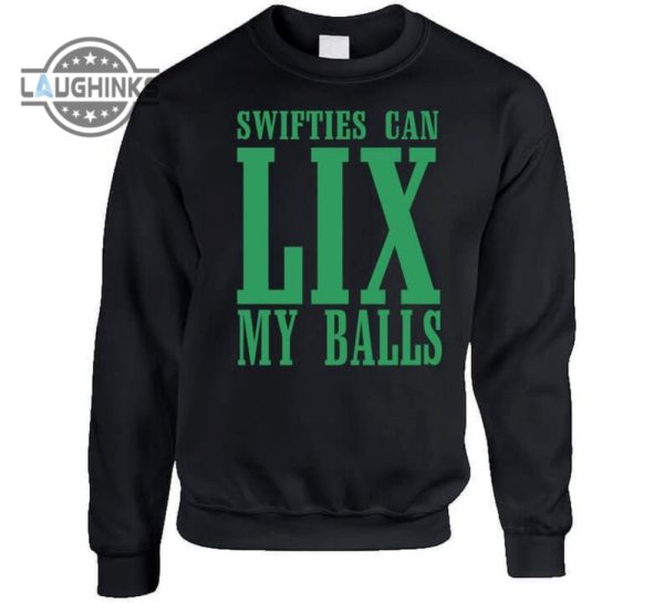 cj gardner johnson shirt at parade swifties can lix my balls