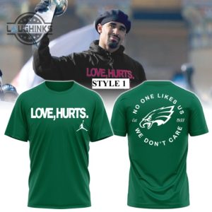 jalen hurts love hurts shirt eagles