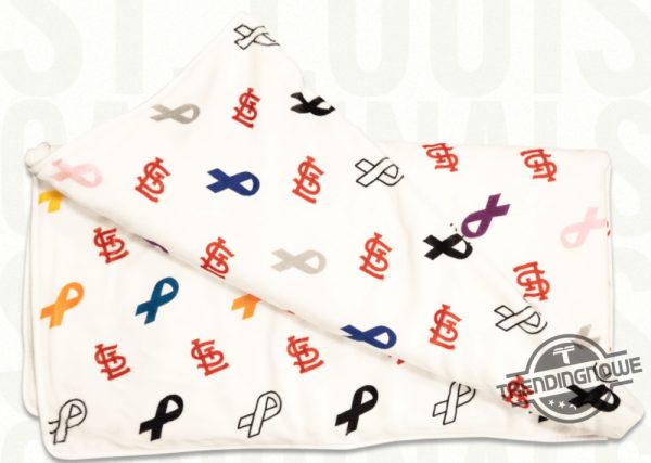 Cardinals Cancer Awareness Blanket 2025 Giveaways trendingnowe 1