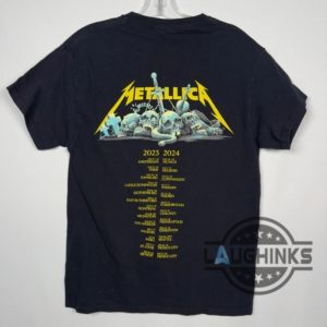 2023 2024 tour metallica shirt