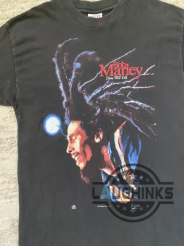 vintage bob marley time will tell shirt