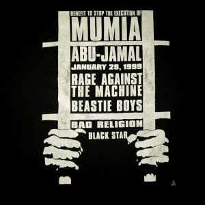 free mumia rage against the machine t shirt