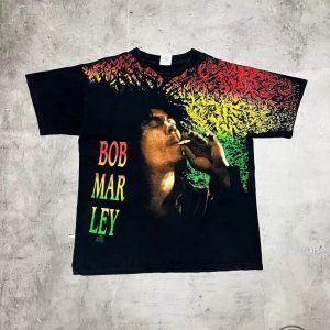 bob marley 1991 vintage wilt oats shirt